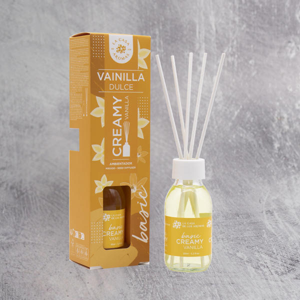 Αρωματικό Χώρου 95ml Με Στικς La Casa De Los Aromas 050399 Creamy Vanilla