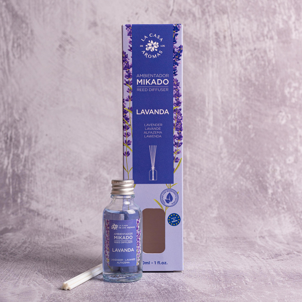 Αρωματικό Χώρου 30ml Με Στικς La Casa De Los Aromas 060312 Λεβάντα