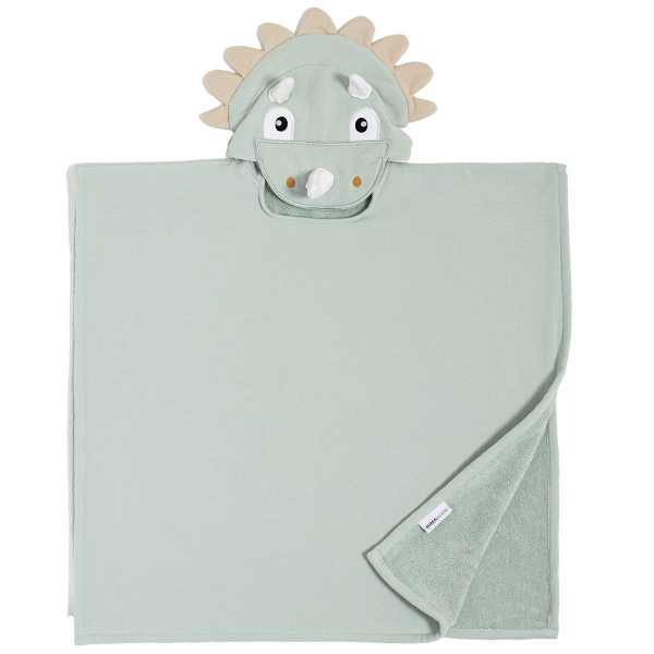 Παιδικό Πόντσο (70x70) Nima Triceratops