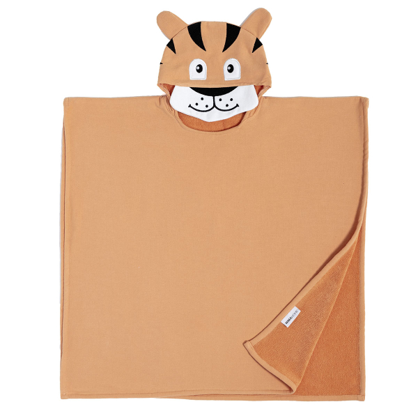 Παιδικό Πόντσο (70x70) Nima Tiger