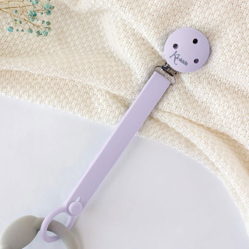 Κλιπ Πιπίλας Kiokids Λιλά 5362