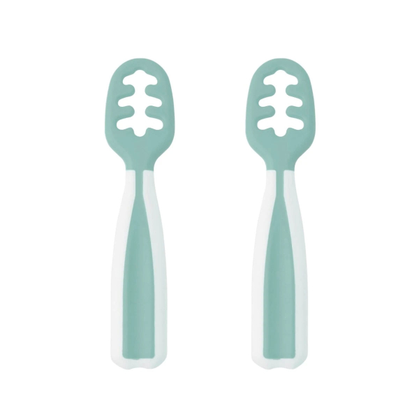 Κουτάλια Φαγητού (Σετ 2τμχ) Kiokids Μέντα 5714