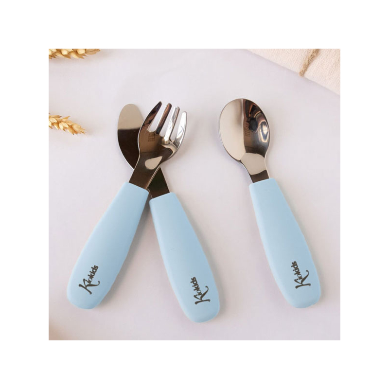 Πιρούνι-Μαχαίρι-Κουτάλι (Σετ) Kiokids Σιέλ 5716