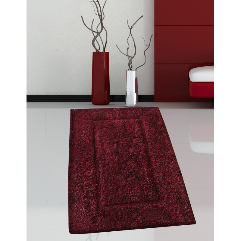 Πατάκι Μπάνιου (50x80) San Lorentzo Border Bordo