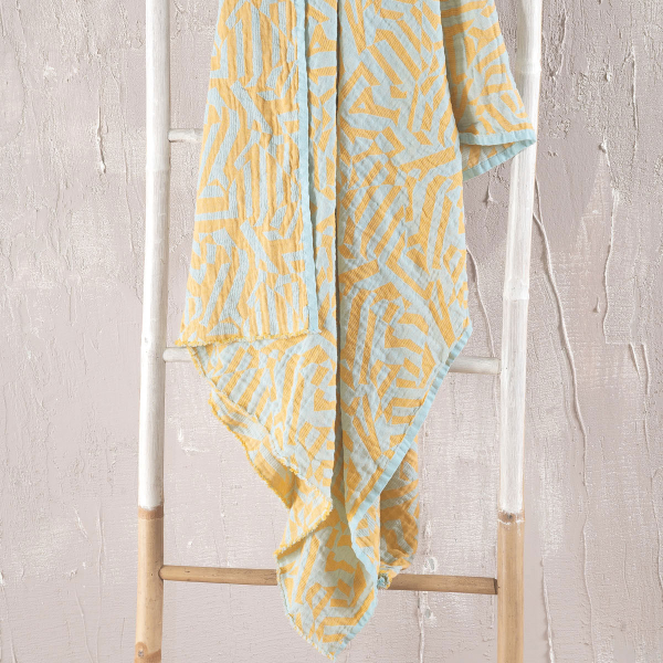 Πετσέτα Θαλάσσης - Παρεό (100x200) Rythmos Azzuro Veraman