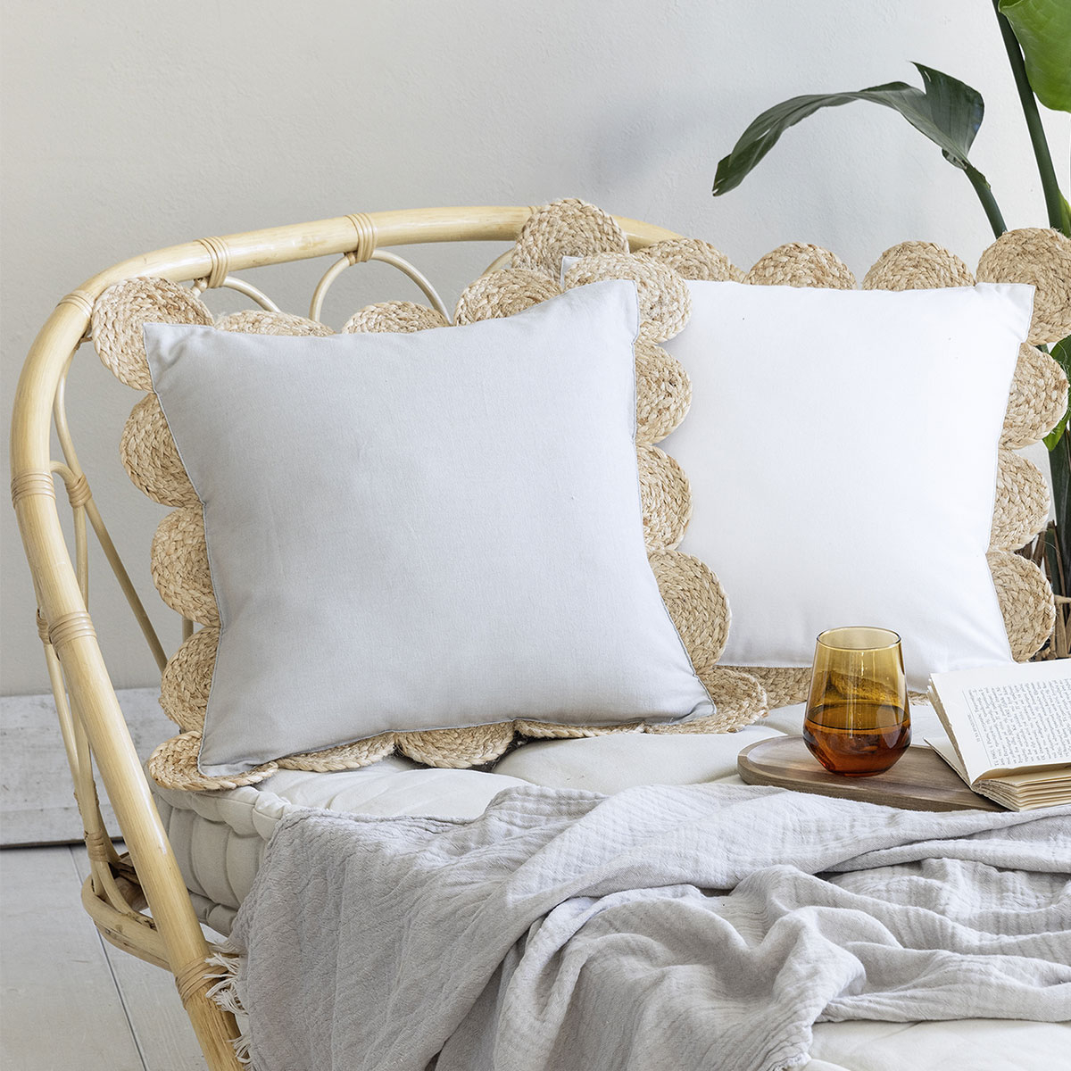 Διακοσμητικό Μαξιλάρι (45X45) Nima Sage Grey Home Λευκά Είδη Σαλονιού Μαξιλάρια Διακοσμητικά Spitishop