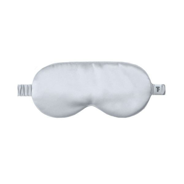 Μεταξωτή Μαξιλαροθήκη Φάκελος + Μάσκα Ύπνου + Scrunchie Feel & Touch Beauty Sleep Silver