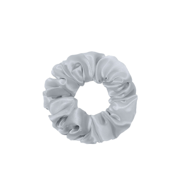 Μεταξωτή Μαξιλαροθήκη Φάκελος + Μάσκα Ύπνου + Scrunchie Feel & Touch Beauty Sleep Silver