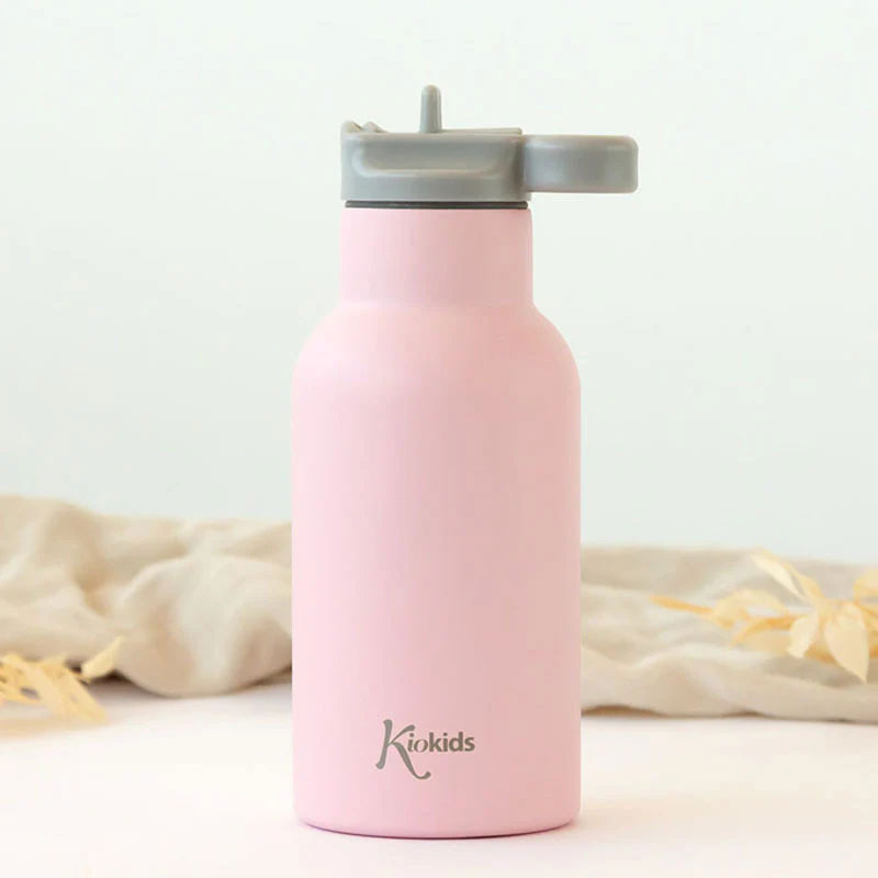 Παγούρι - Θερμός 350ml Με Στόμιο Kiokids Ροζ 5070