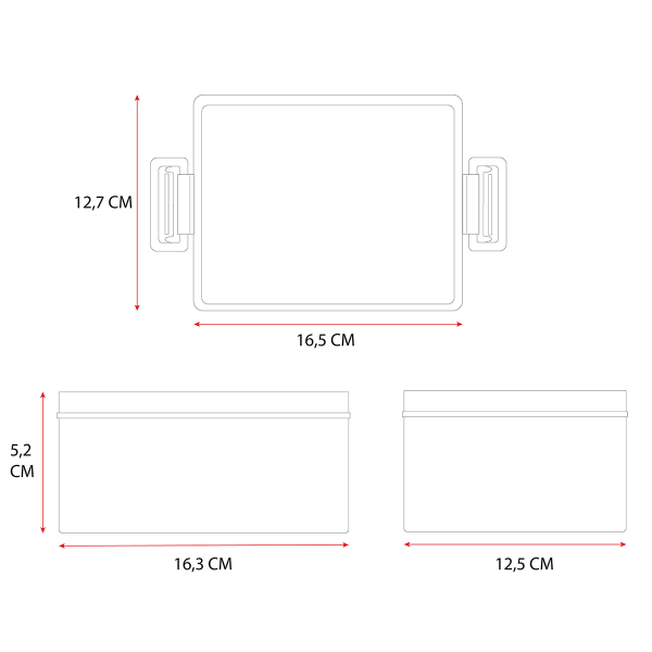Φαγητοδοχείο (16.5x13x5) Vado Bags Hello Kitty Lunch Bunch