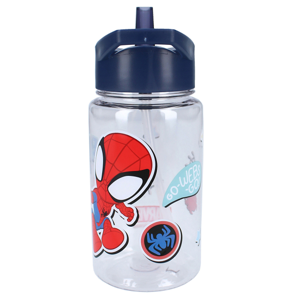 Παγούρι 450ml Με Καλαμάκι Vado Bags Spidey Drink Up