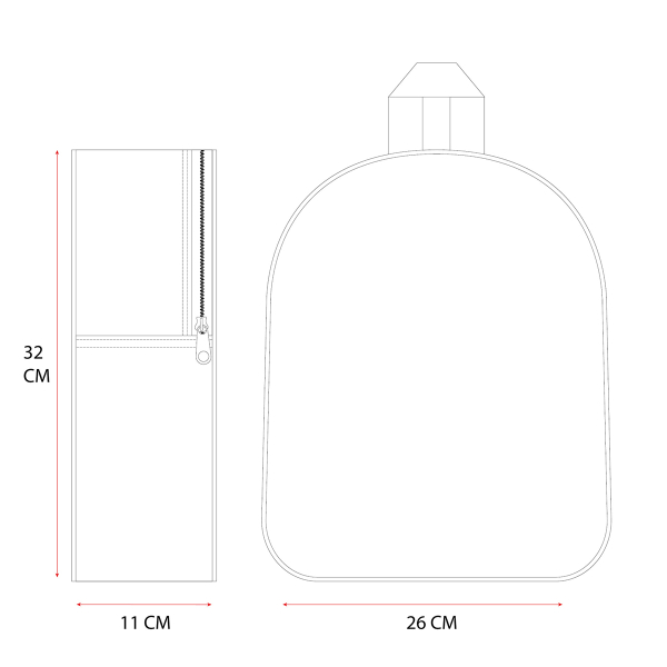 Σχολική Τσάντα Νηπιαγωγείου (26x11x32) Vado Bags Hello Kitty Another Dimension