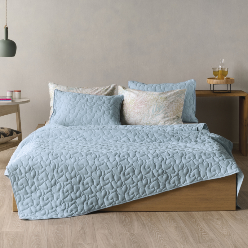 Κουβερλί Ημίδιπλο (180x240) Kentia Loft Imani 19 Ciel