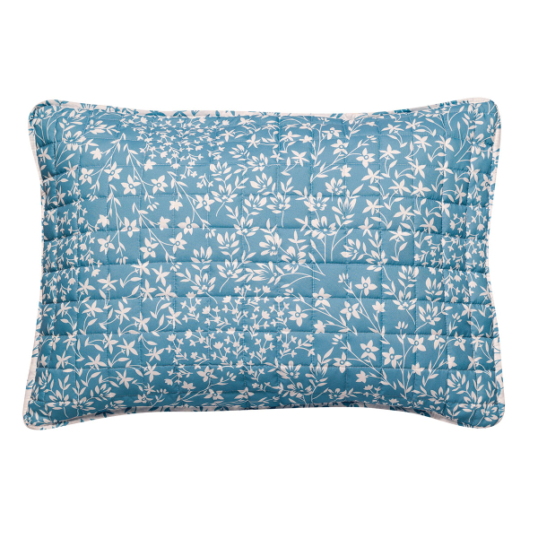 Ζεύγος Μαξιλαροθήκες Καπιτονέ (52x72) Kentia Versus Dalida 01 Blue