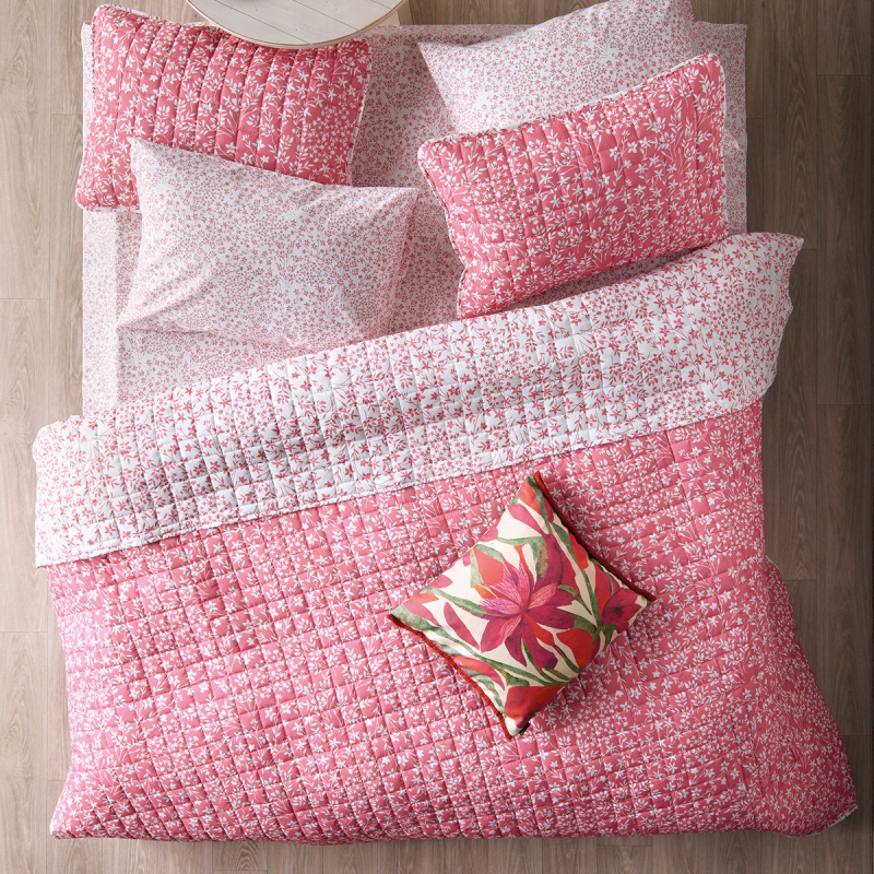 Κουβερλί King Size (240x260) 2 Όψεων Kentia Versus Dalida 20 Apple