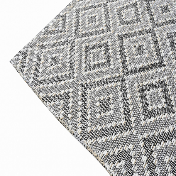 Χαλί All Season (160x230) Pol Rugs & Mats Ezio Kilim 602 Grey