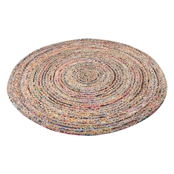 Στρογγυλό Χαλί All Season (Φ100) Pol Rugs & Mats Jute Chindi