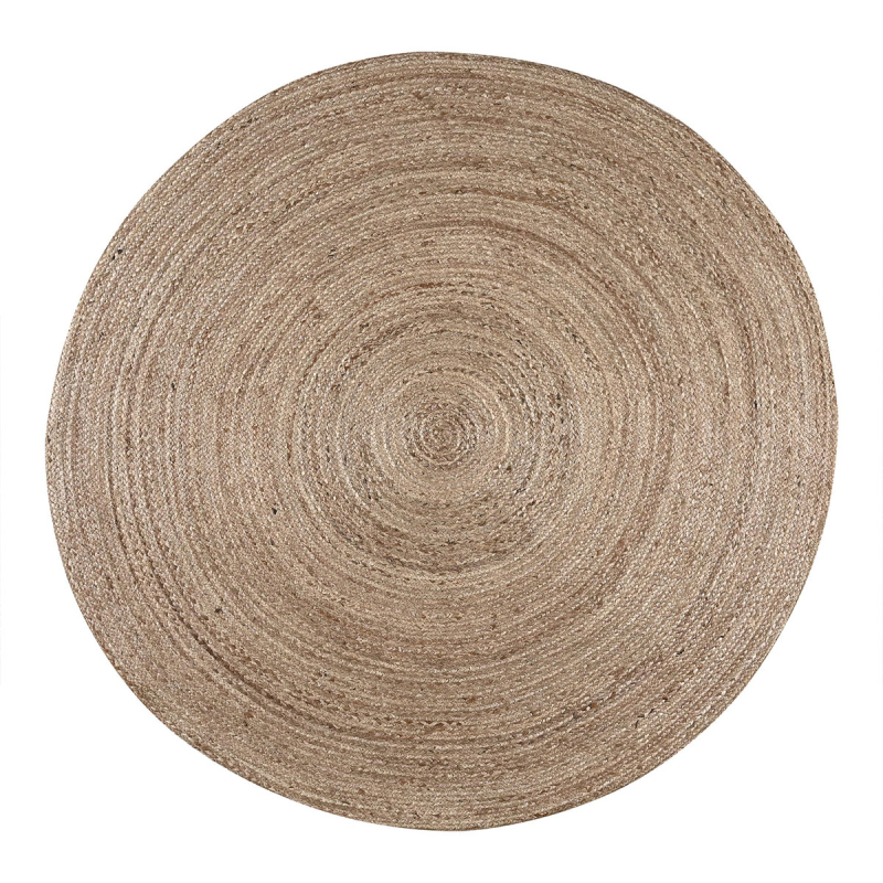 Στρογγυλό Χαλί All Season (Φ150) Pol Rugs & Mats Jute Grey