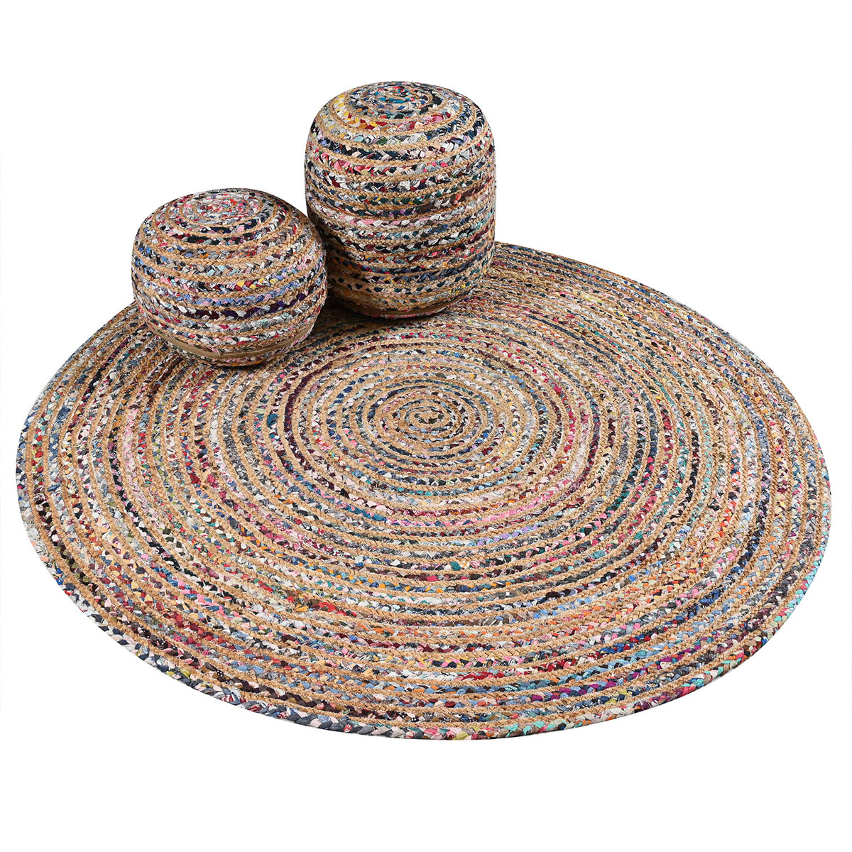 Στρογγυλό Χαλί All Season (Φ150) Pol Rugs Mats Chindi Home Χαλιά Σαλονιού Spitishop