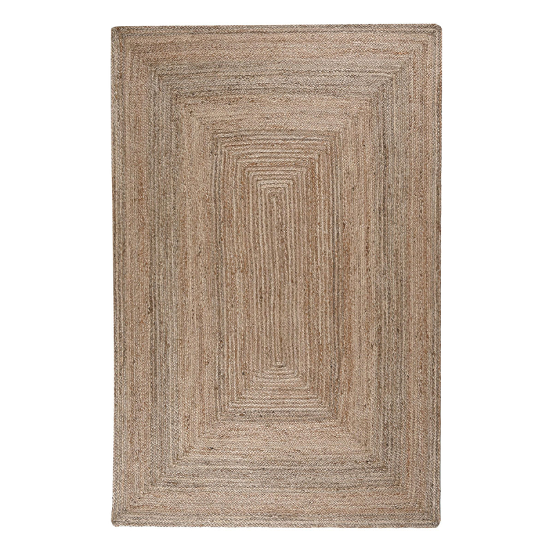Χαλί Καλοκαιρινό (120x170) Pol Rugs & Mats Jute Grey Natural