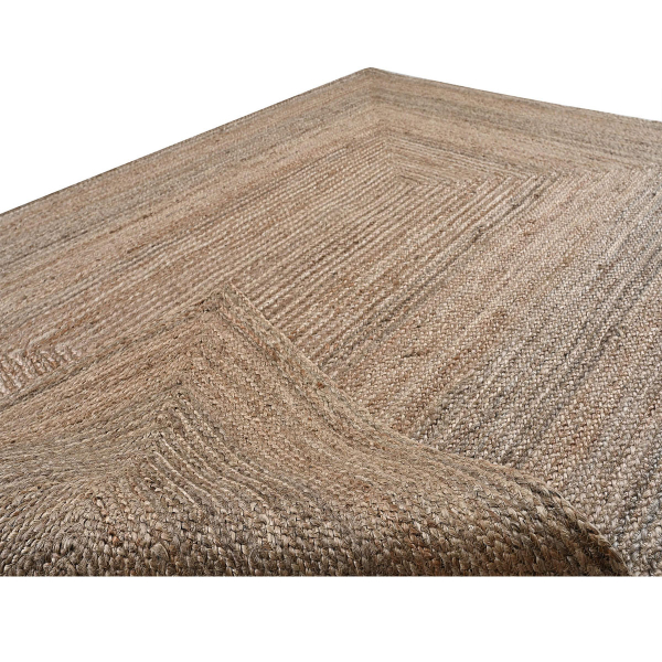 Χαλί Καλοκαιρινό (160x230) Pol Rugs & Mats Jute Grey Natural