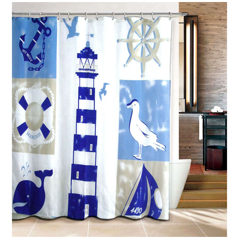 Κουρτίνα Μπάνιου (180x180) Με Κρίκους San Lorentzo CB1067