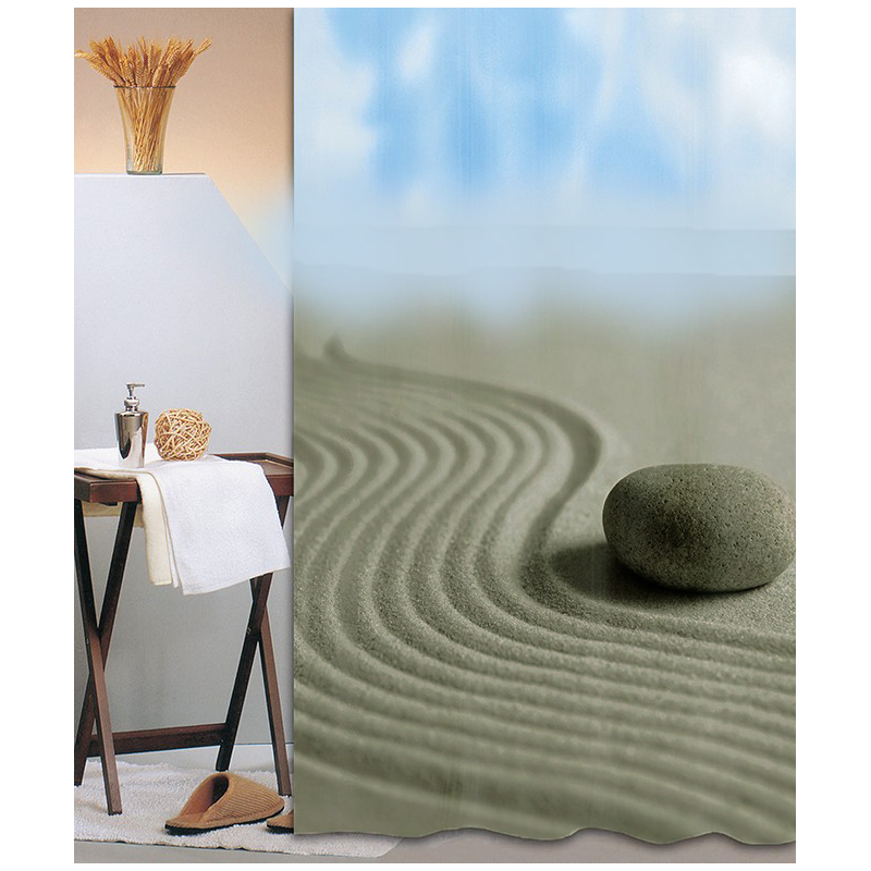 Κουρτίνα Μπάνιου (180x200) Με Κρίκους San Lorentzo Spa