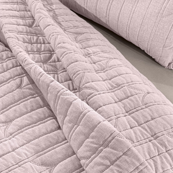 Κουβερλί King Size (240x250) + Διακοσμητική Μαξιλαροθήκη Guy Laroche Aurora Sepia