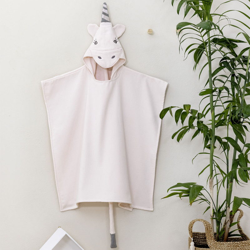 Παιδικό Πόντσο (60x60) Nima Unicorn