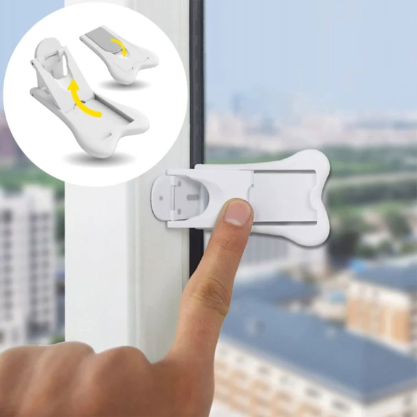 Ασφάλεια Για Επάλληλη Συρόμενη Πόρτα/Παράθυρο (2τμχ) Sipo SIP-SBS-D11