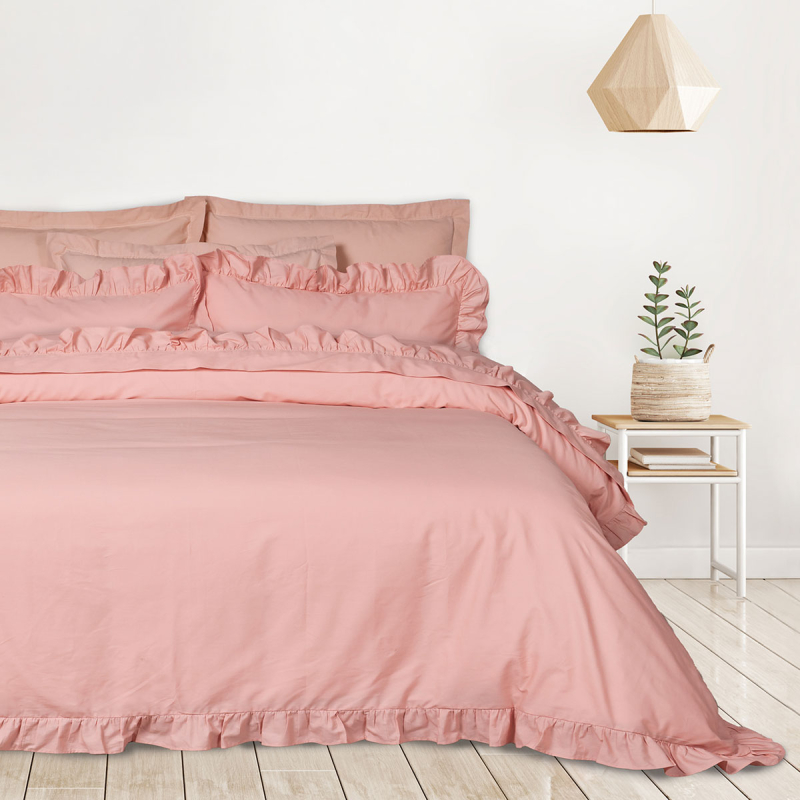 Σεντόνια Υπέρδιπλα (Σετ) Das Home Daily Line 3169 Pink