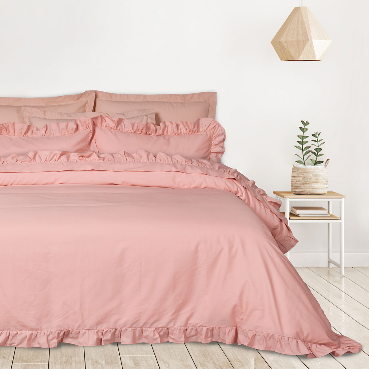 Das Home Σεντόνια Υπέρδιπλα (Σετ) Das Home Daily Line 3169 Pink