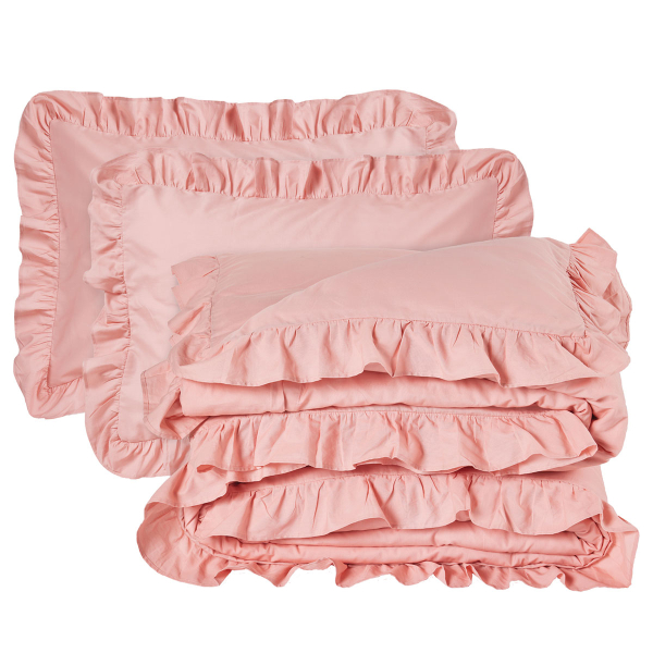 Σεντόνια Υπέρδιπλα (Σετ) Das Home Daily Line 3169 Pink