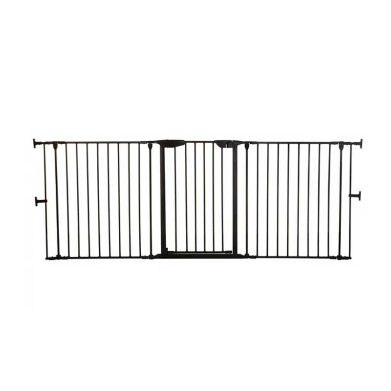 Πόρτα Ασφαλείας 74 5-195Cm Dreambaby Discovey 3 Panel Black Br79494 Home Βρεφικά Είδη - Προστατευτικά Spitishop