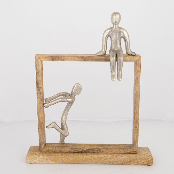 Διακοσμητική Φιγούρα Άνθρωποι (30x5x36) Estheti 752-27115