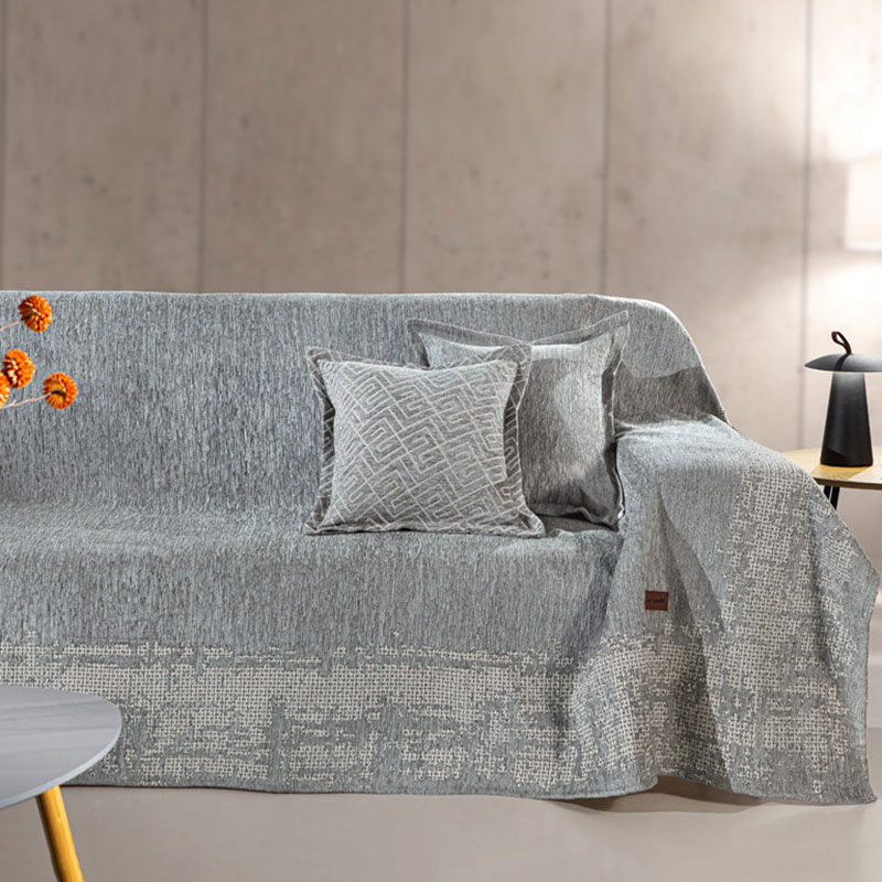 Ριχτάρι Καναπέ Τετραθέσιου (180x350) Guy Laroche Perth Anthracite