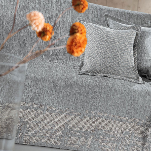 Ριχτάρι Καναπέ Τετραθέσιου (180x350) Guy Laroche Perth Anthracite