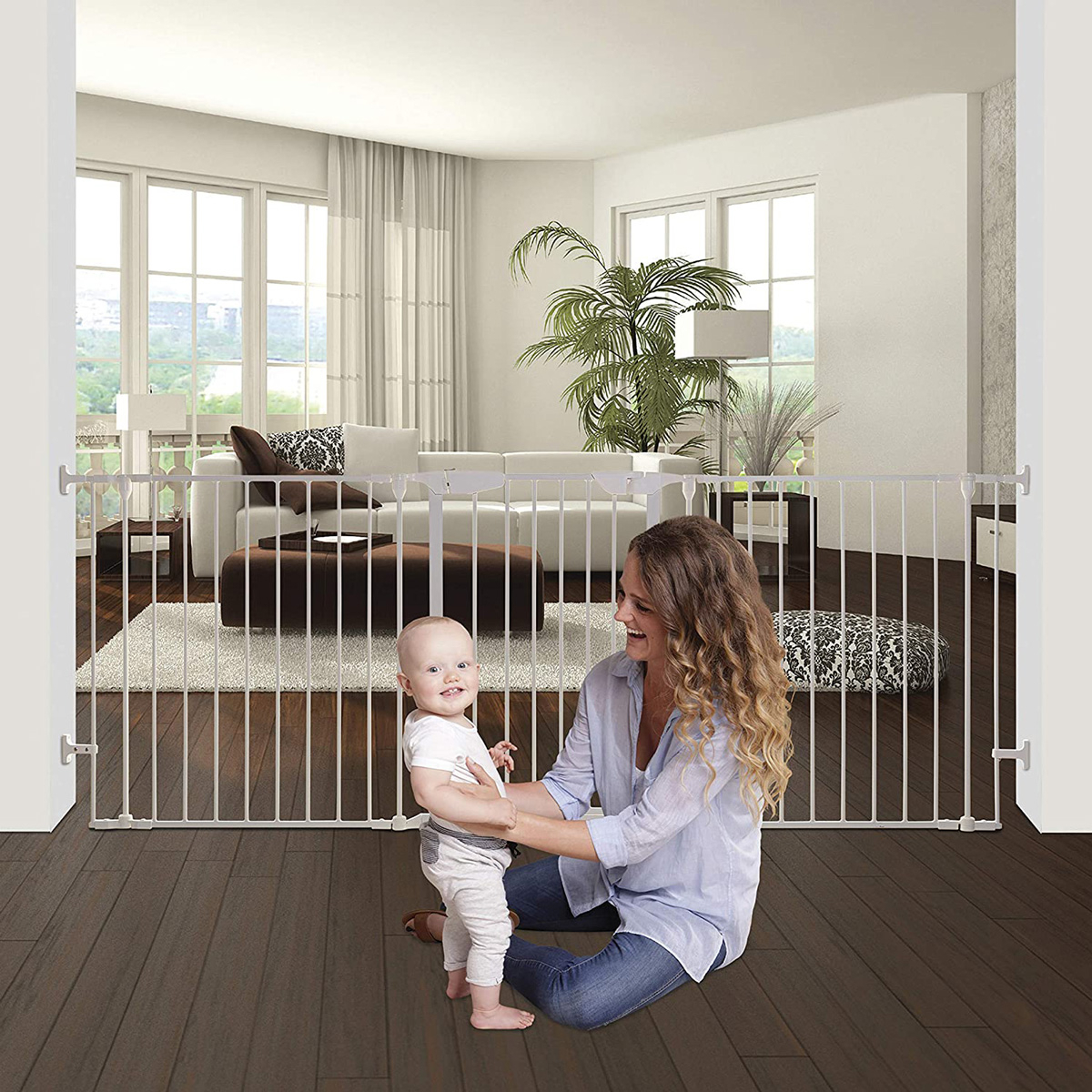 Πόρτα Ασφαλείας 74 5-195Cm Dreambaby Discovey 3 Panel White Br79495 Home Βρεφικά Είδη - Προστατευτικά Spitishop