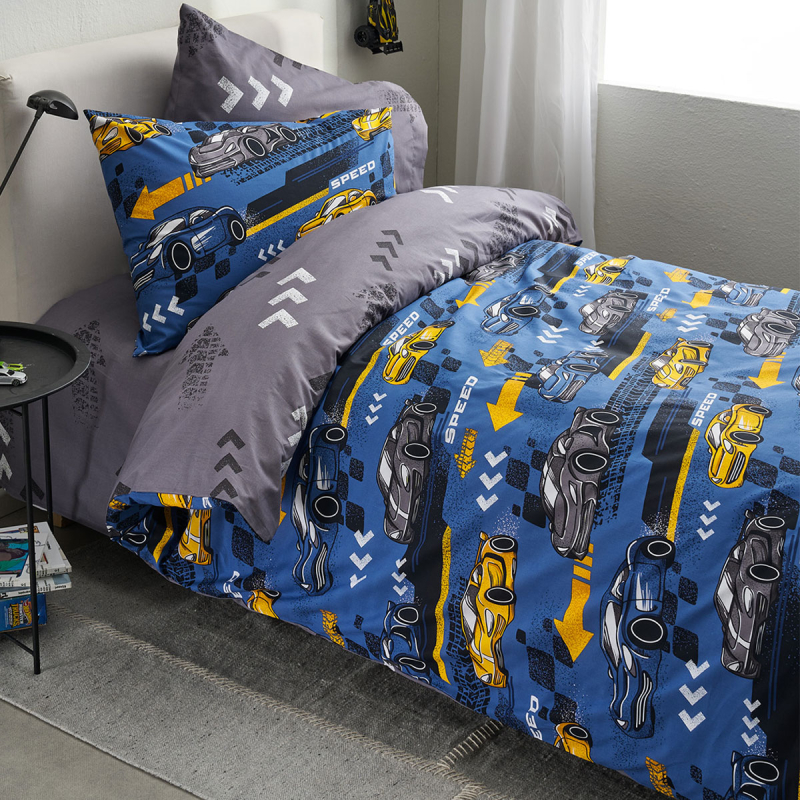 Κουβερλί Μονό (160x230) 2 Όψεων Vesta Race