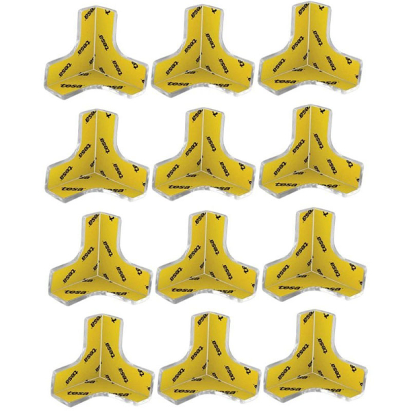 Προστατευτικά Για Γωνίες (Σετ 12τμχ) Sipo Διάφανα SIP-SBS-EC55T