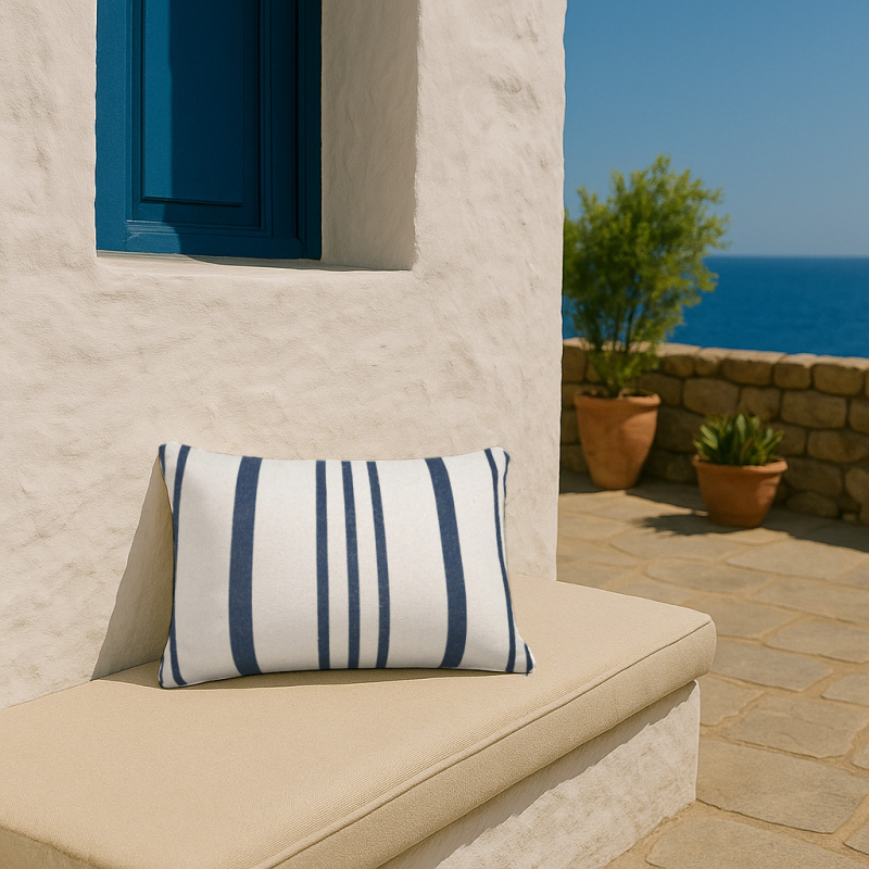 Διακοσμητικό Μαξιλάρι (40x60) S-F Manduel Navy C1D074002