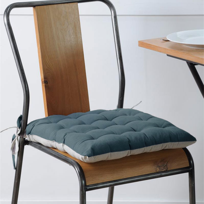 Μαξιλάρι Καρέκλας 2 Όψεων (40x40) S-F Duo Cobalt/Lin CU1490331GAL