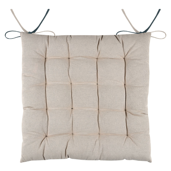 Μαξιλάρι Καρέκλας 2 Όψεων (40x40) S-F Duo Cobalt/Lin CU1490331GAL