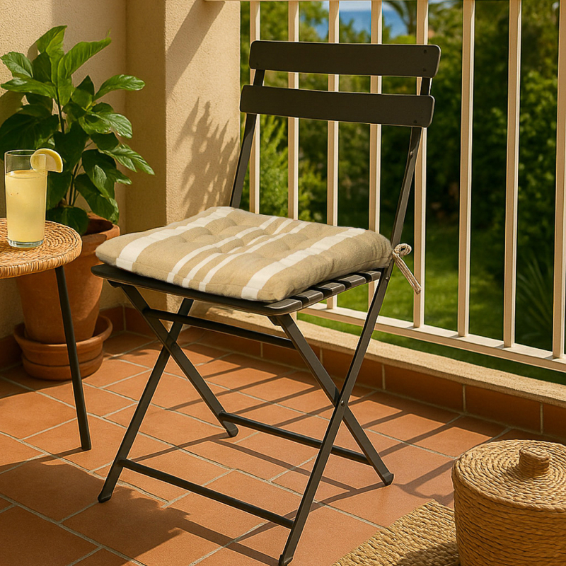 Μαξιλάρι Καρέκλας (38x38) S-F Manduel White CUD074001GAL