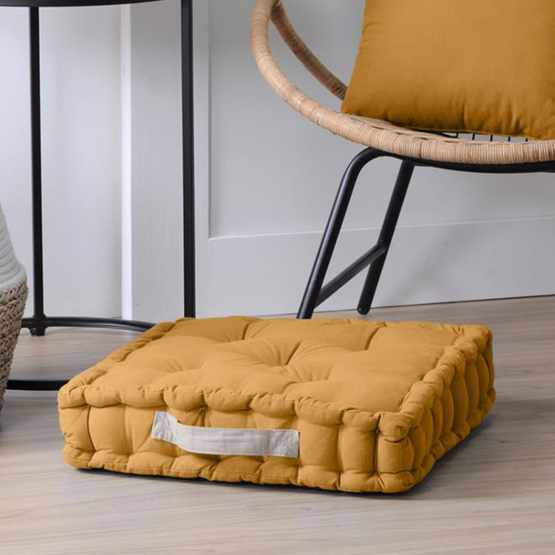 Μαξιλάρα Δαπέδου (42x42x10) S-F Duo Curry/Lin C51490333