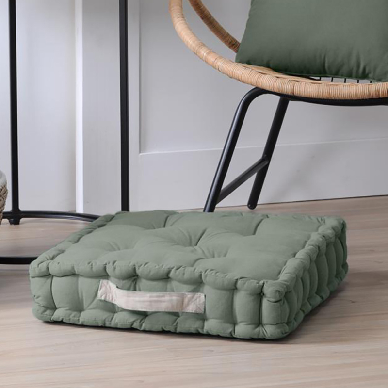 Μαξιλάρα Δαπέδου (45x45x10) S-F Duo Vert/Lin C51490329