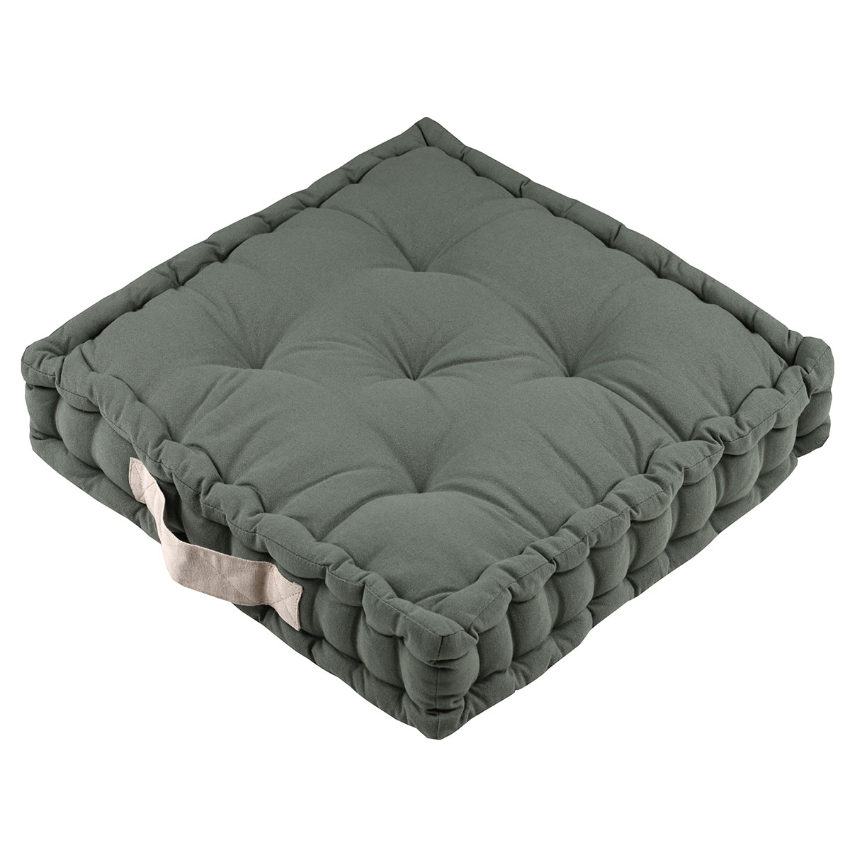Μαξιλάρα Δαπέδου (45X45X10) S-F Duo Vert Lin C51490329 Home Λευκά Είδη Σαλονιού Μαξιλάρια Spitishop