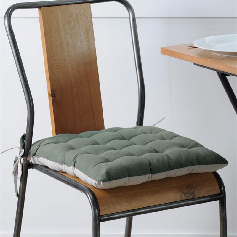 Μαξιλάρι Καρέκλας 2 Όψεων (40x40) S-F Duo Vert/Lin CU1490329GAL