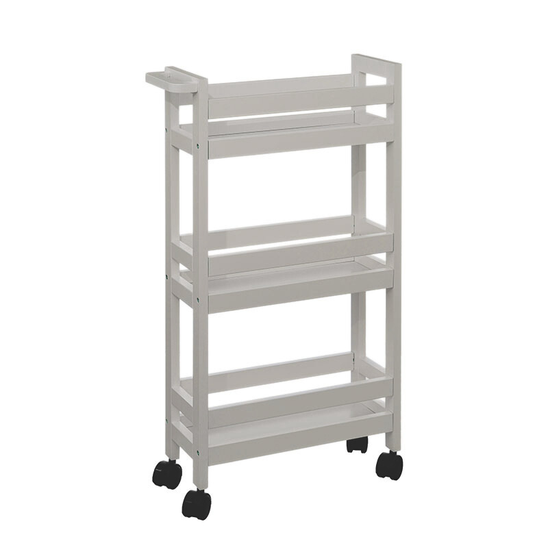 Τρόλεϊ/Ραφιέρα 3 Θέσεων (40x15x75) F-V Wheels Trolley Naturel 174762O