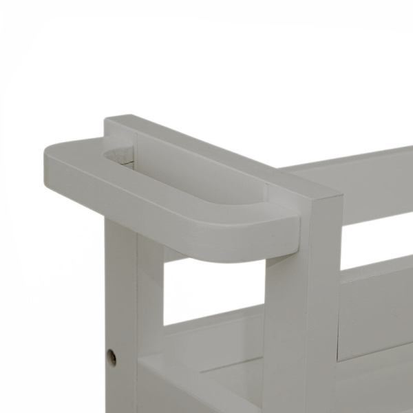 Τρόλεϊ/Ραφιέρα 3 Θέσεων (40x15x75) F-V Wheels Trolley Naturel 174762O